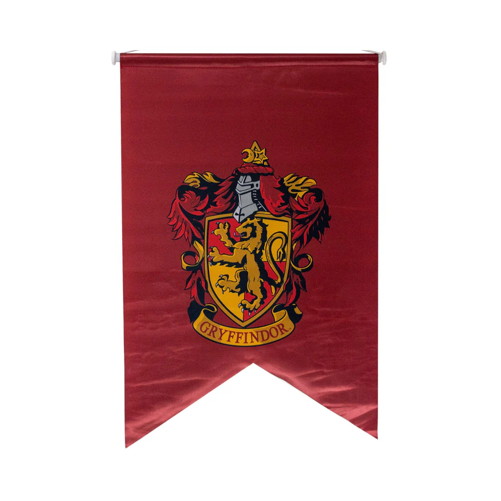 Wizarding World Harry Potter Gryffindor Big Pennant Dovetail Cut By Sihir Dukkani