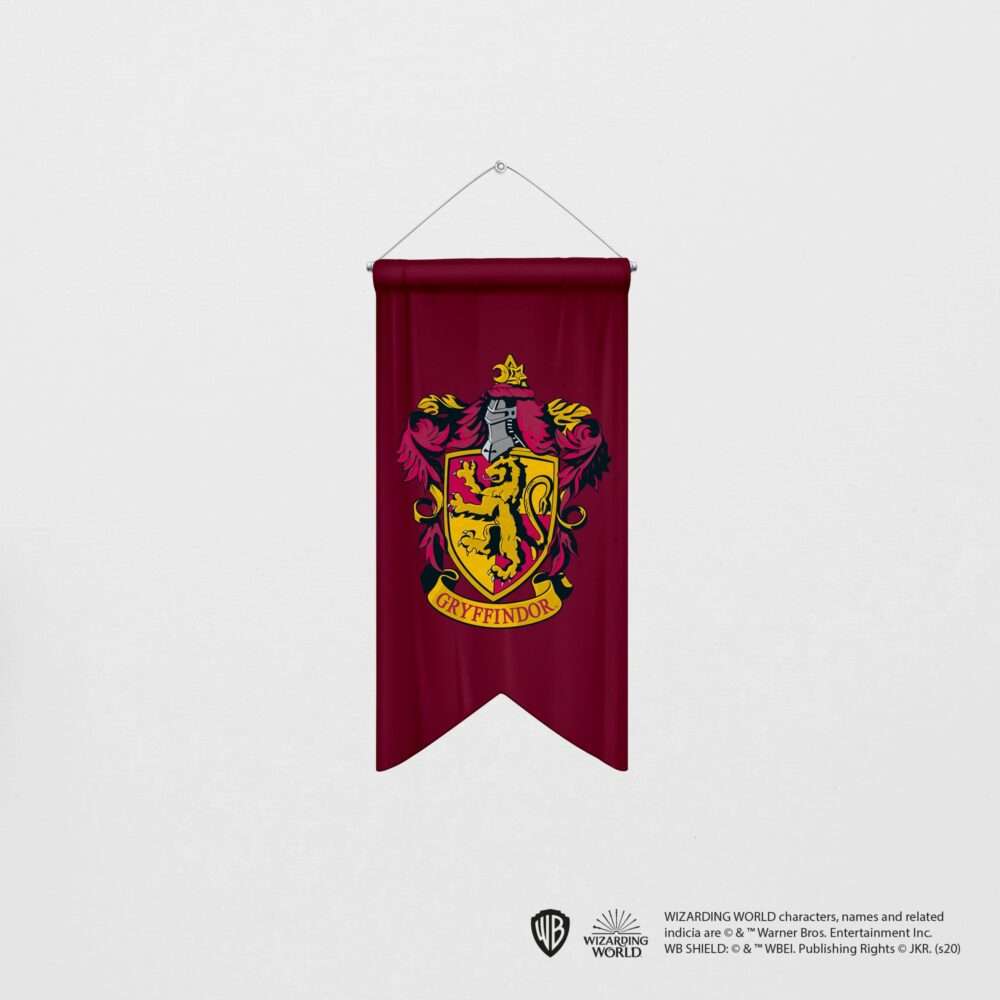 Wizarding World Harry Potter Gryffindor Big Pennant Dovetail Cut By Sihir Dukkani - Image 4