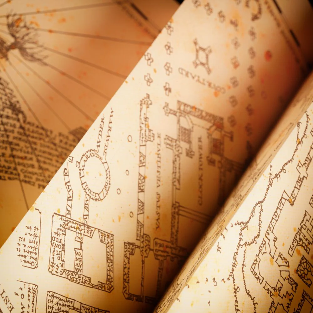 Harry Potter Wizarding World Marauder's Map Licensed Parchment Paper by Sihir Dukkani - Image 6