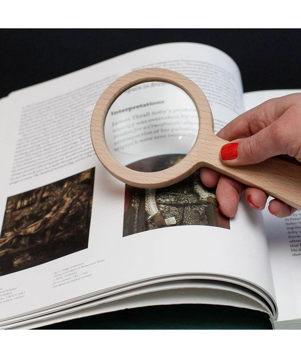 Wood Magnifier by Kikkerland - Image 2