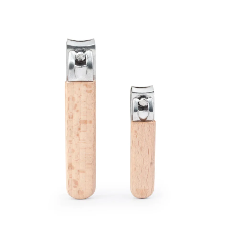 Wood Nail Clipper Set