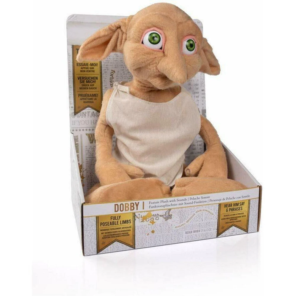 Wow Stuff: Dobby - Feature Plush with Sounds