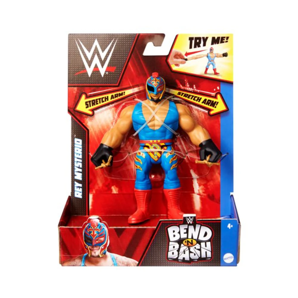 WWE Bend n' Bash Rey Mysterio Action Figure