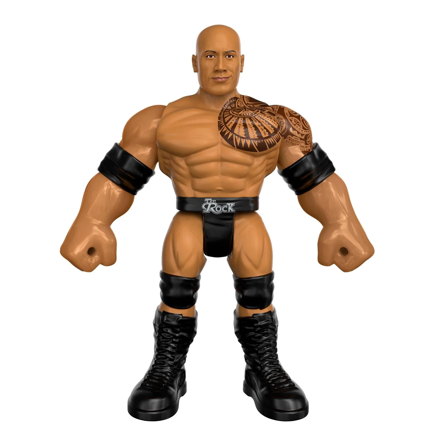 WWE Bend 'N Bash The Rock Action Figure - Image 2