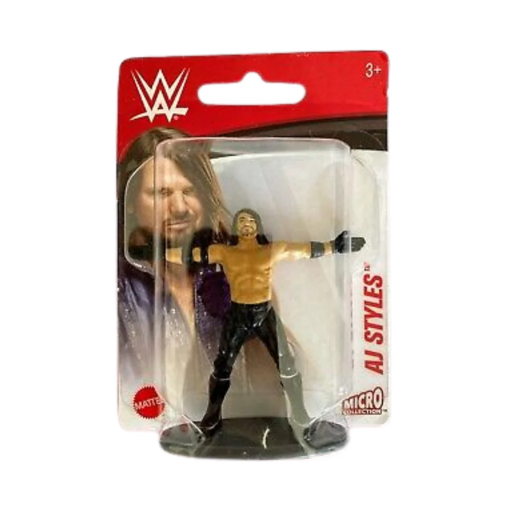 WWE AJ Styles Micro Collection Mini Figurine