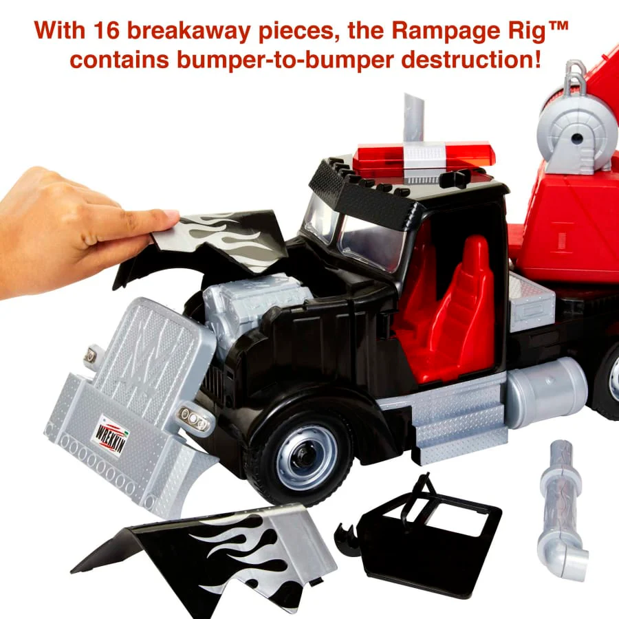 WWE Wrekkin Rampage Rig Truck Action Figure Vehicle - Image 2