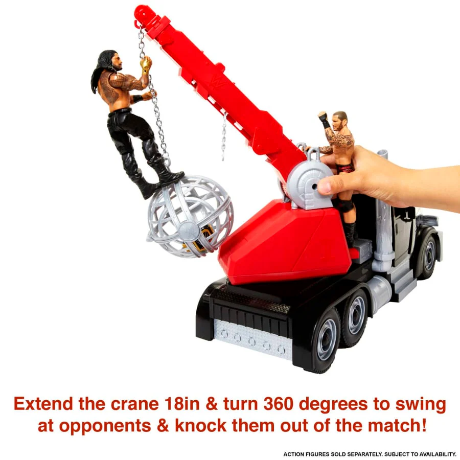 WWE Wrekkin Rampage Rig Truck Action Figure Vehicle - Image 4