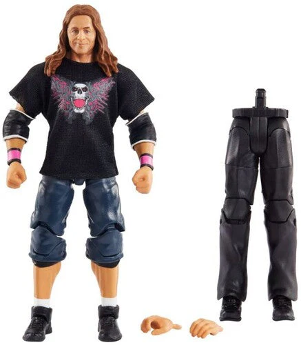 WWE WrestleMania Elite Collection Bret "Hit Man" Harti Action Figure - Image 2