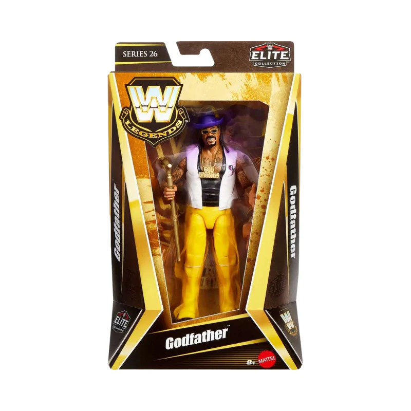 WWE Wwe Legends Figure Godfather Toys by Mattel - Image 2