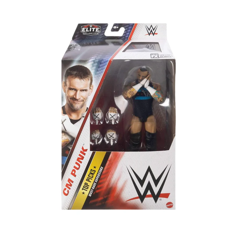 WWE Wwe Top Picks Grand Champions Cm Punk Toys by Mattel - Image 2