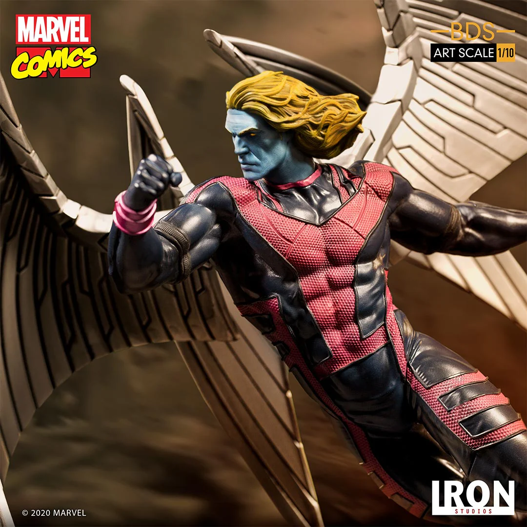 MARVEL COMICS X-MEN ARCHANGEL BDS ART SCALE 1/10 Scale Figure By Iron Studios - Image 4