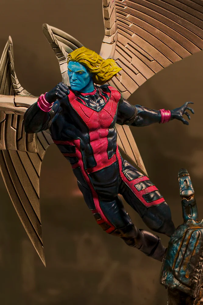 MARVEL COMICS X-MEN ARCHANGEL BDS ART SCALE 1/10 Scale Figure By Iron Studios - Image 5