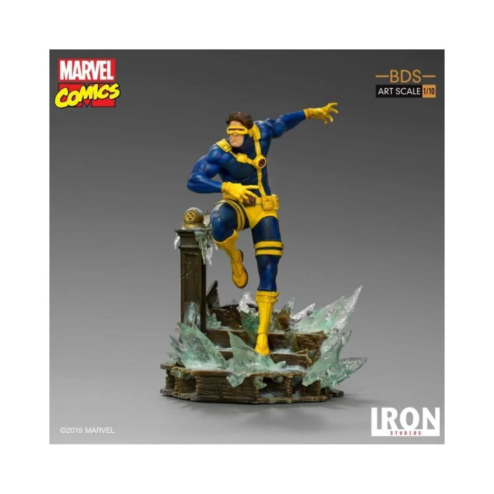 Iron Studios : Marvel Comics - Cyclops BDS Art Scale 1/10 Statue - Image 2