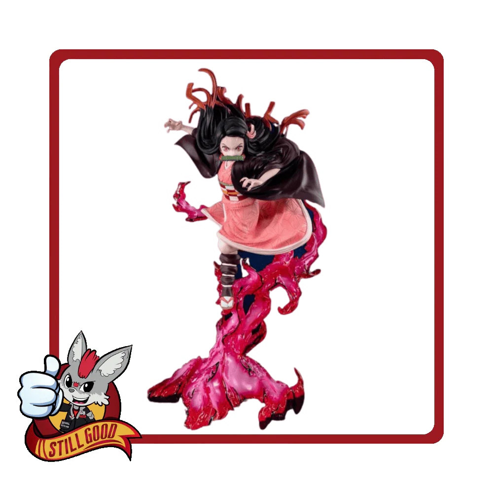 Yaiba Nezuko Kamado Blood Demon Art Figuarts Zero Statue [DAMAGED BOX]