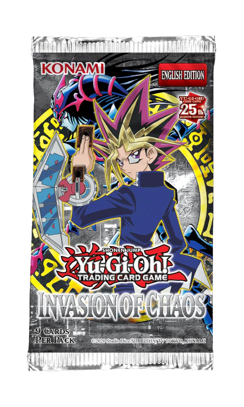 YGO TCG: Legendary Collection Reprint 2023 Invasion Of Chaos Booster Box