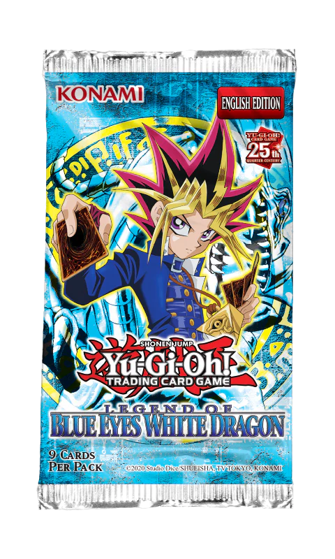 YGO TCG: Legendary Collection Reprint 2023 Legend Of Blue Eyes White Dragon Booster