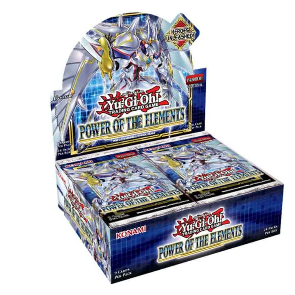 YGO TCG: Power Of The Elements - Booster Box