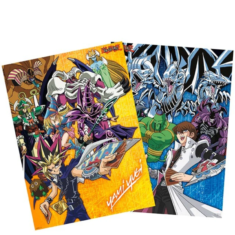 Yu-Gi-Oh! Yugi And Kaiba 52X38 cm Set 2 Chibi Posters by Gb Eye