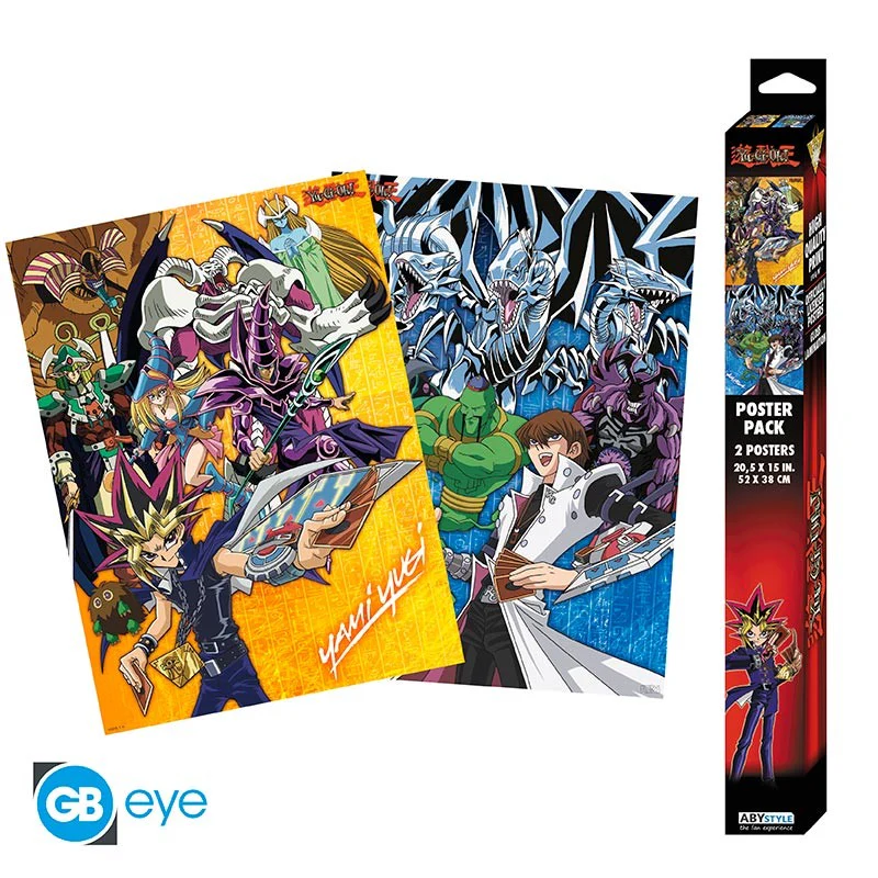 Yu-Gi-Oh! Yugi And Kaiba 52X38 cm Set 2 Chibi Posters by Gb Eye - Image 2