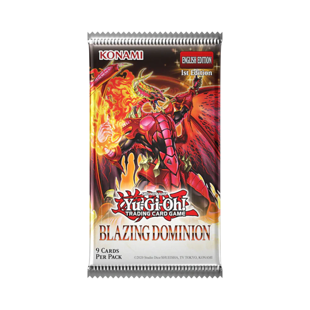 Yu Gi Oh! TCG: Blazing Dominion Booster Pack