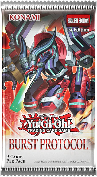 Yu-Gi-Oh TCG Burst Protocol Booster Pack - Image 2