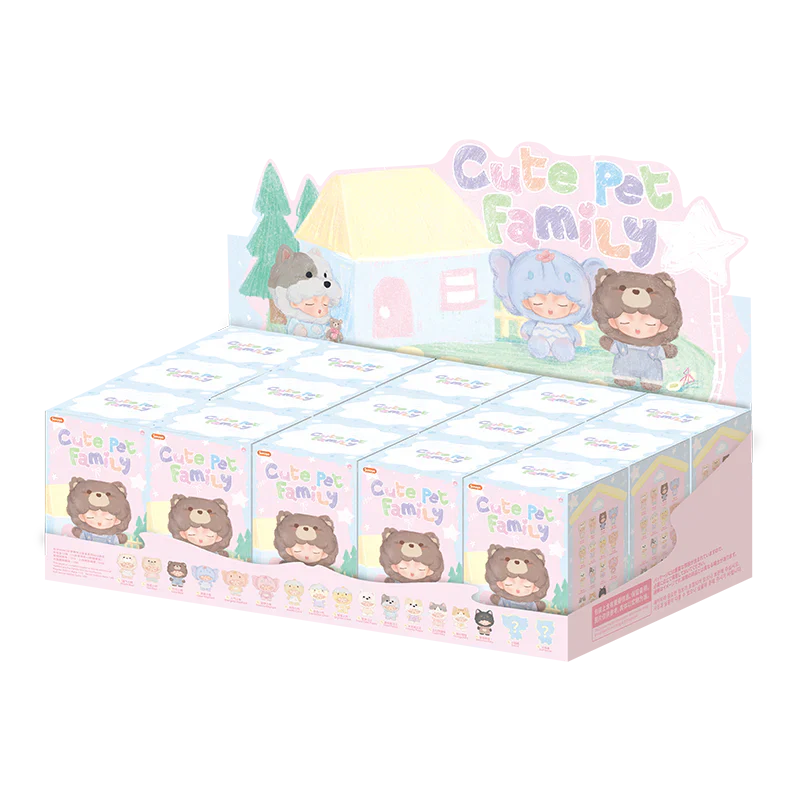 Yumo Cute Pet Family Mini Series Blind Box - Figures By Jotoys (1pc Random) - Image 3