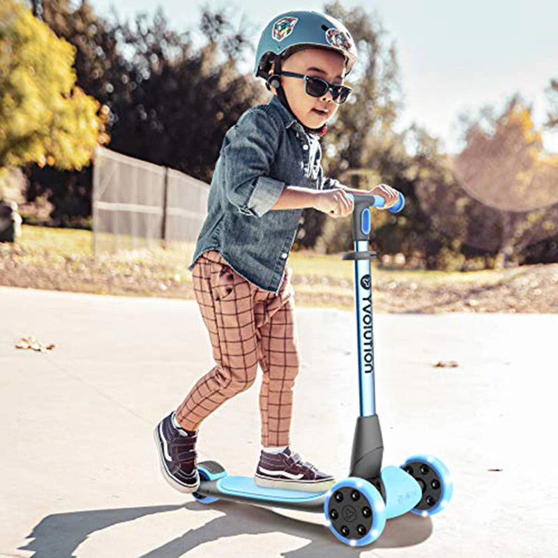 YVOLUTION Kids scooter Y Glider Nua - Blue - Image 8