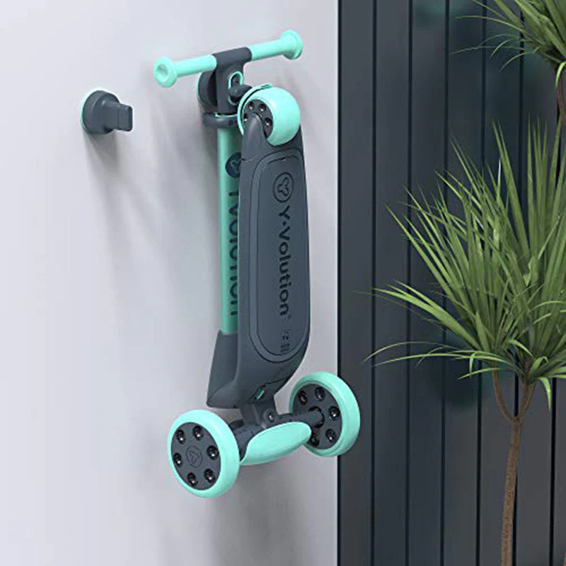 YVOLUTION Kids scooter Y Glider Nua - Green - Image 8