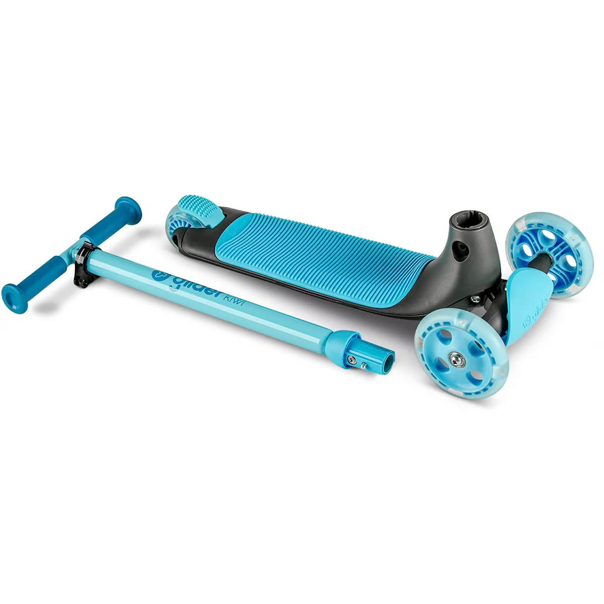 YVOLUTION Kids scooter Y Glider Kiwi - Blue - Image 3