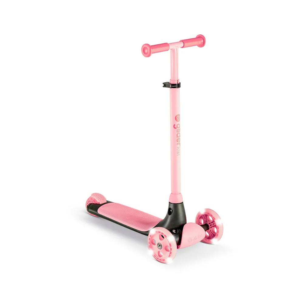YVOLUTION Kids scooter Y Glider Kiwi - Pink