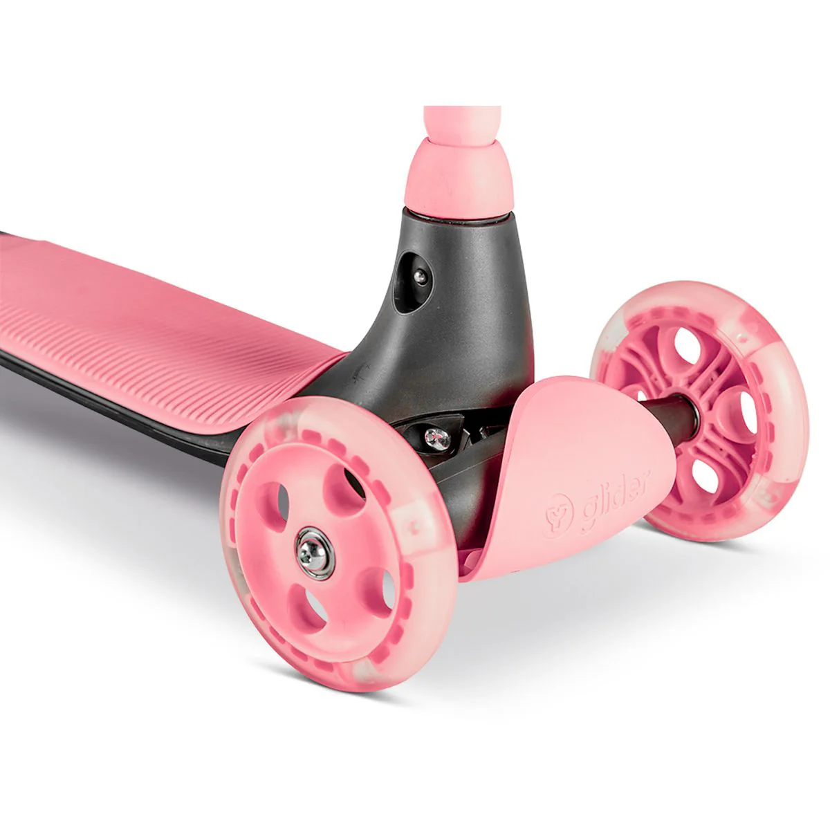 YVOLUTION Kids scooter Y Glider Kiwi - Pink - Image 4