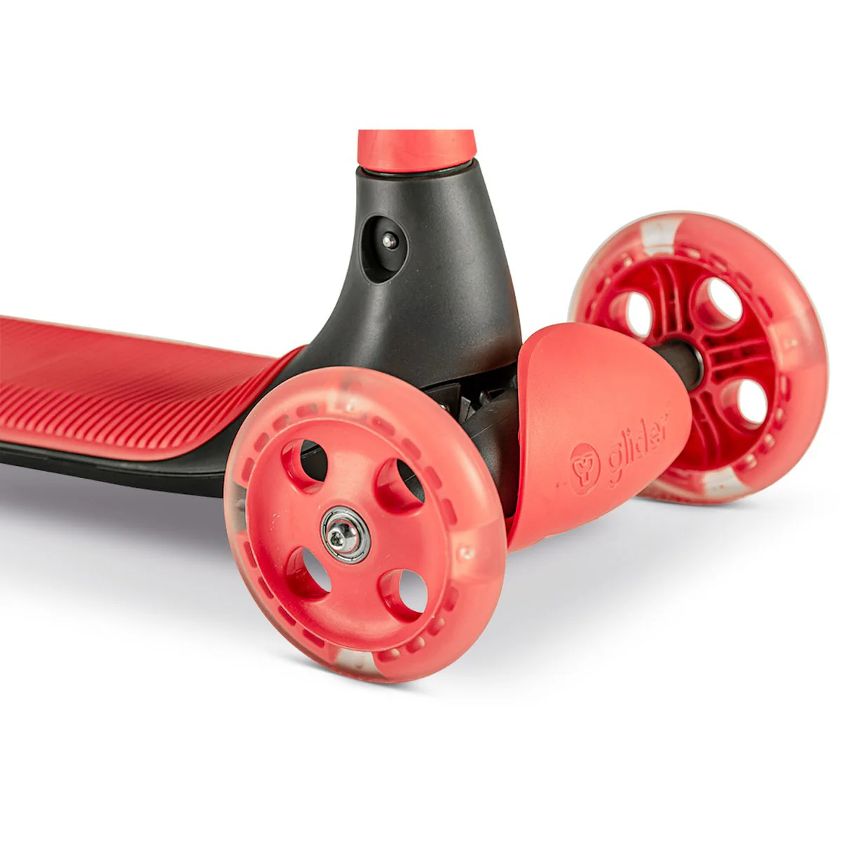 YVOLUTION Kids scooter YGlider Kiwi - Red - Image 4