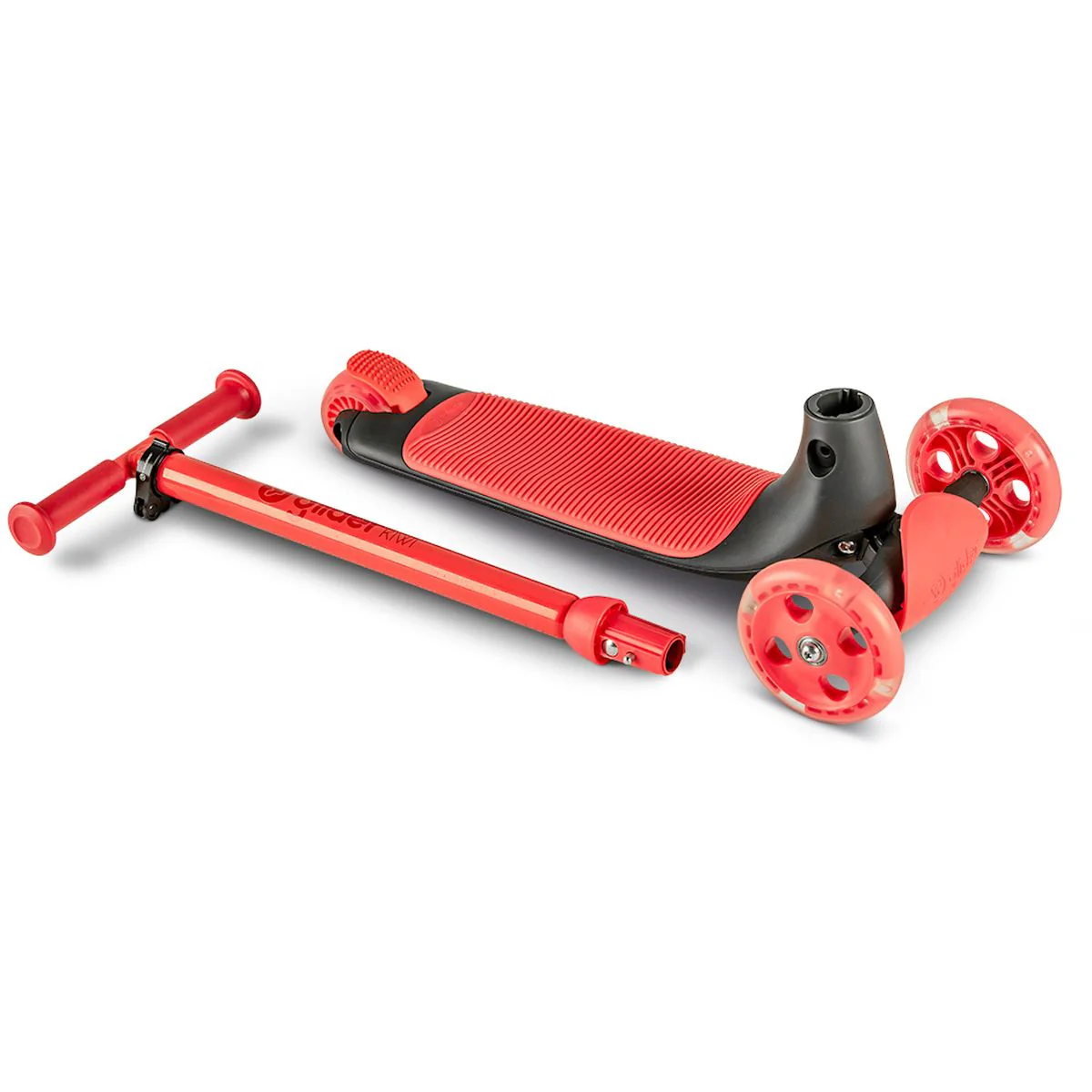 YVOLUTION Kids scooter YGlider Kiwi - Red - Image 7