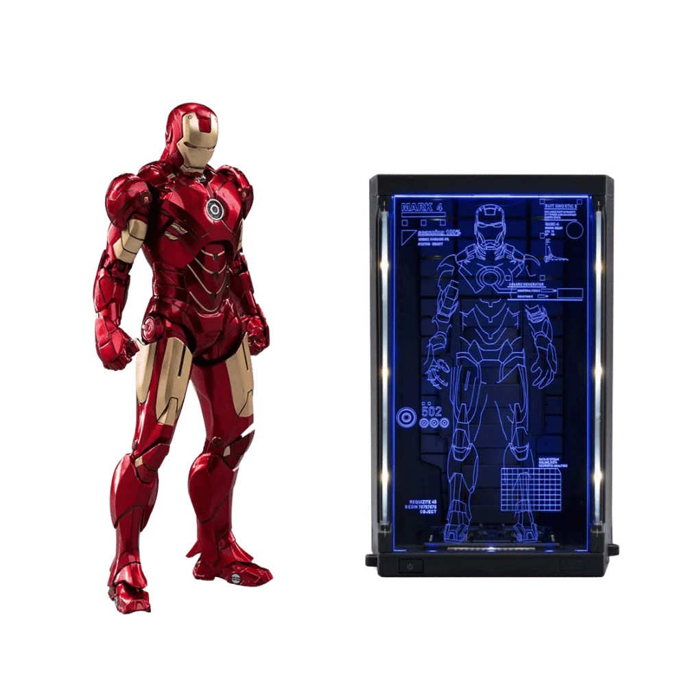 Marvel Holographic Cage Set-MK4 Action Figure By ZD Toys