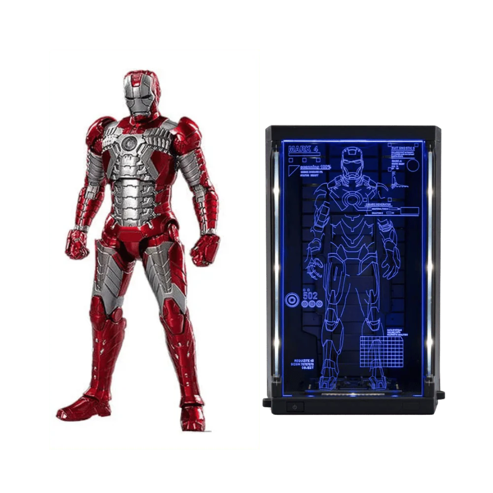 Marvel Holographic Cage Set-MK5 Action Figure By ZD Toys
