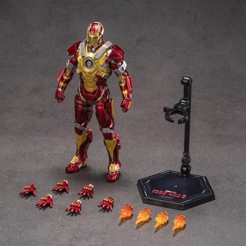 Marvel Iron Man MK17 Action Figure By ZD Toys - Image 2