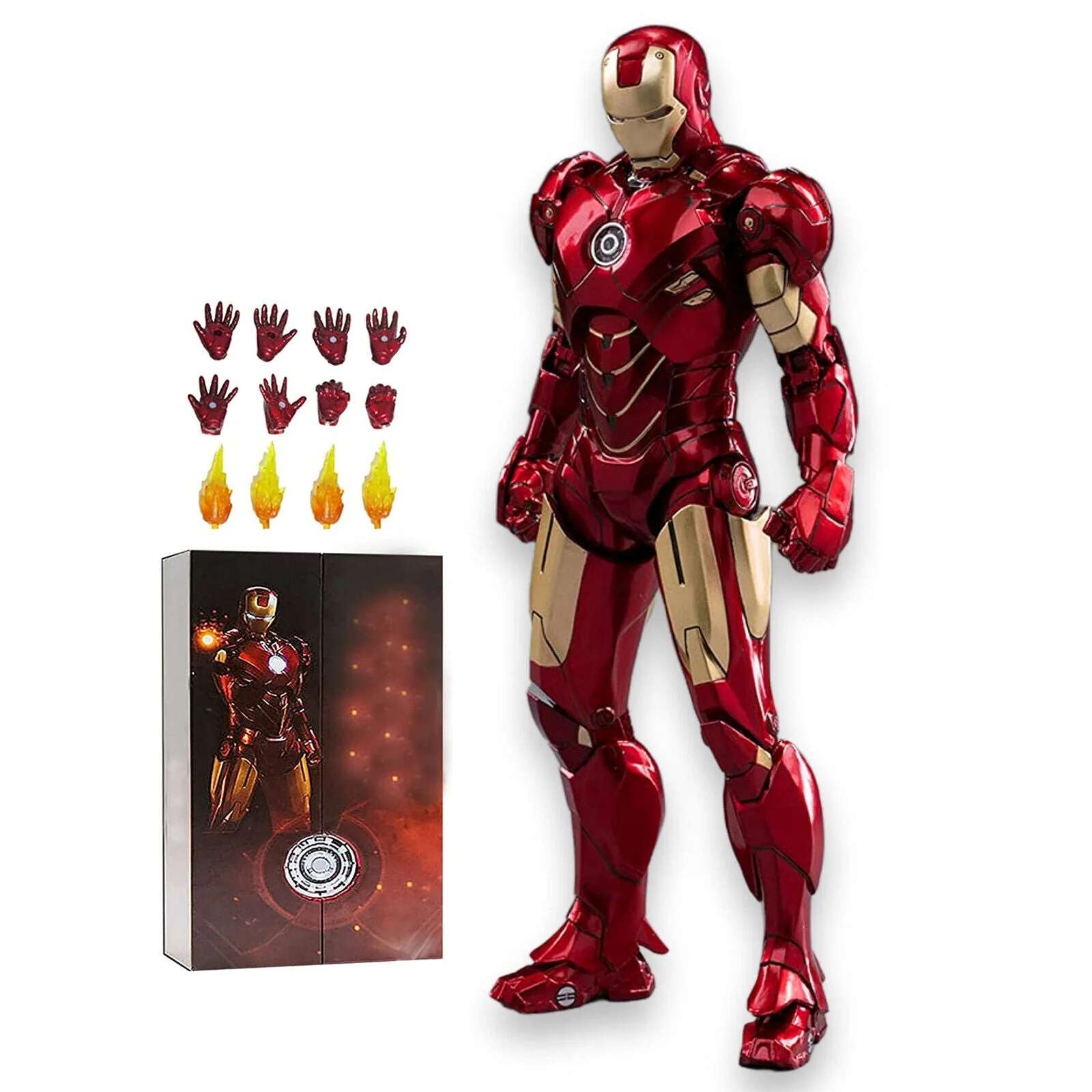 Marvel Iron Man MK4 Action Figure By ZD Toys - Image 2