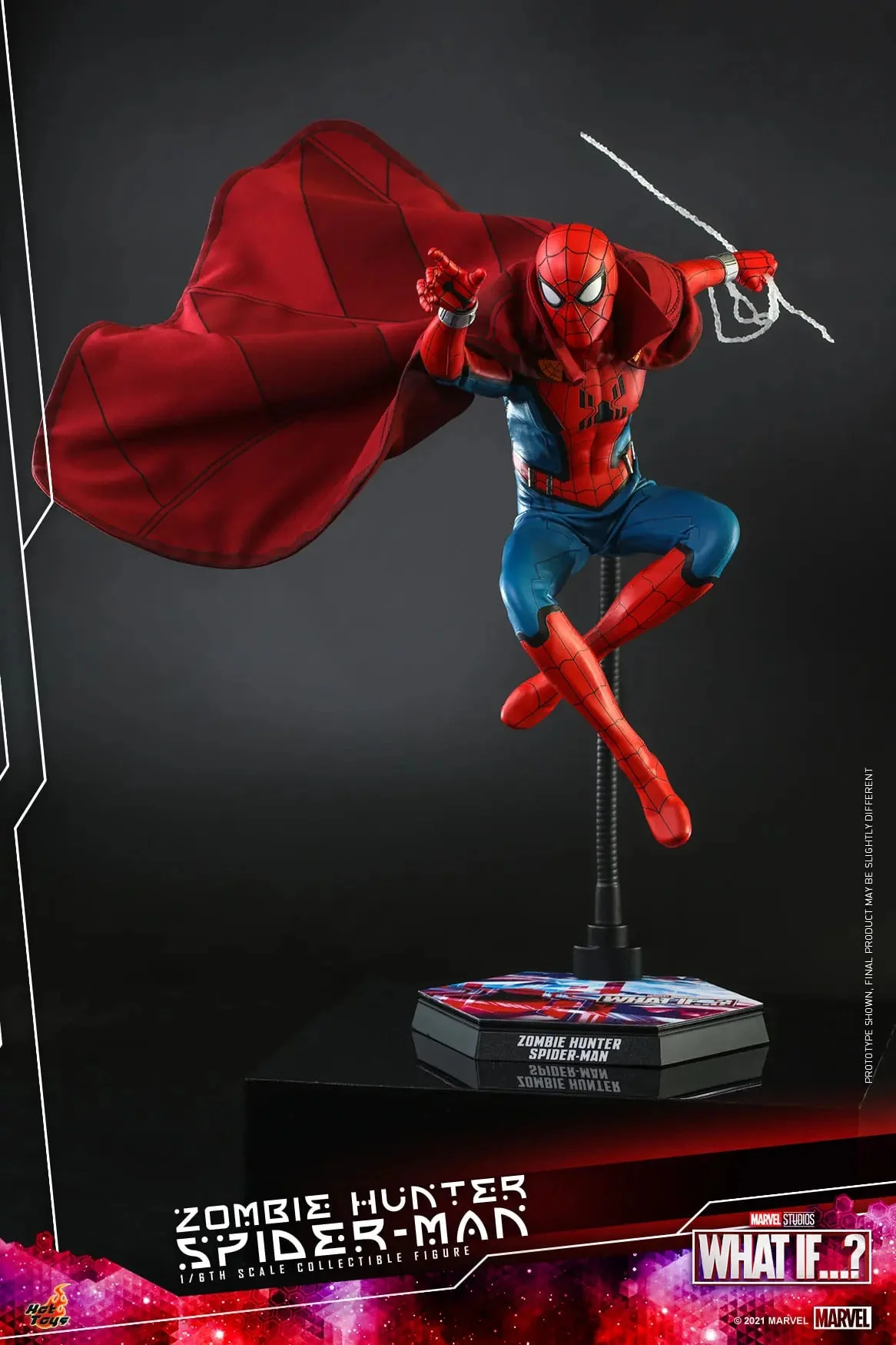 What If...? - Zombie Hunter Spidey 1/6 Scale Figure By Hot Toys - Image 3