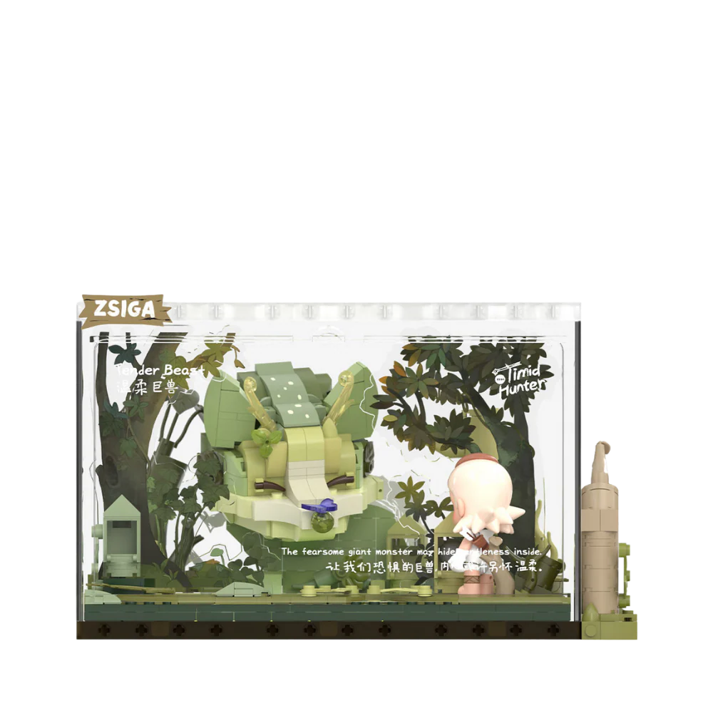 Zsiga Walking Into The Forest Series Blocks-Tender Beast By Pop Mart