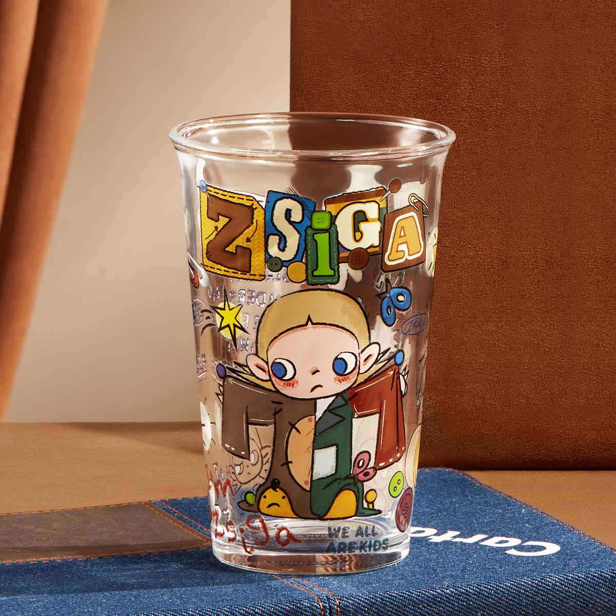 Zsiga We All Are Kids Series-Glass (Cold Water Cup) By Pop Mart - Image 2