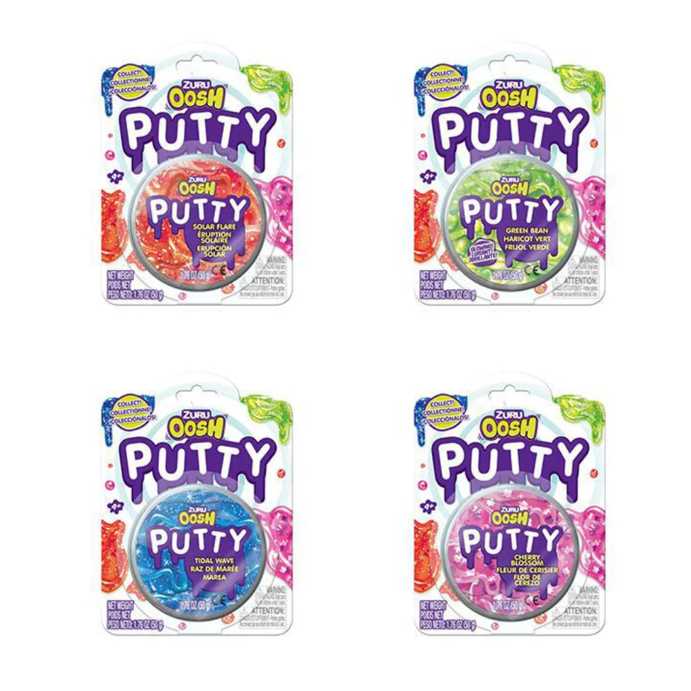 Oosh-Putty-Standard Series 4 Blister Card by Zuru (1 Random)